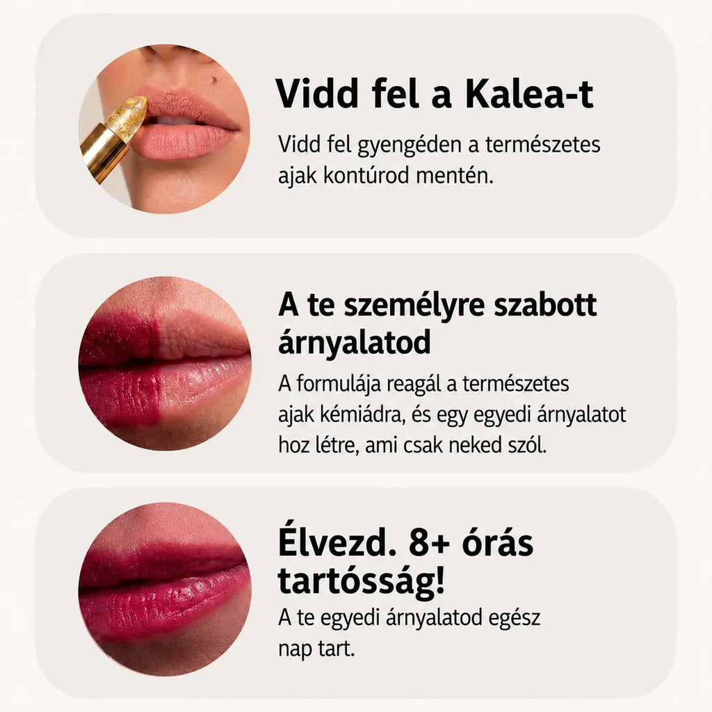 pH-alkalmazkodó rúzs