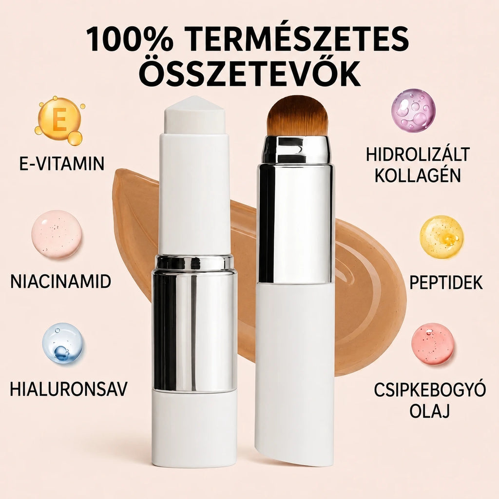 Kalea 2 az 1-ben fedőstift beépített ecsettel